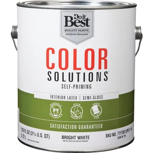 CS48W0726-16 Do it Best Color Solutions Latex Self-Priming Semi-Gloss Interior Wall Paint