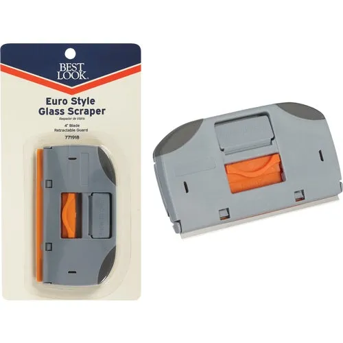 GRS-DIB Best Look Euro-Style Glass & Tile Razor Scraper