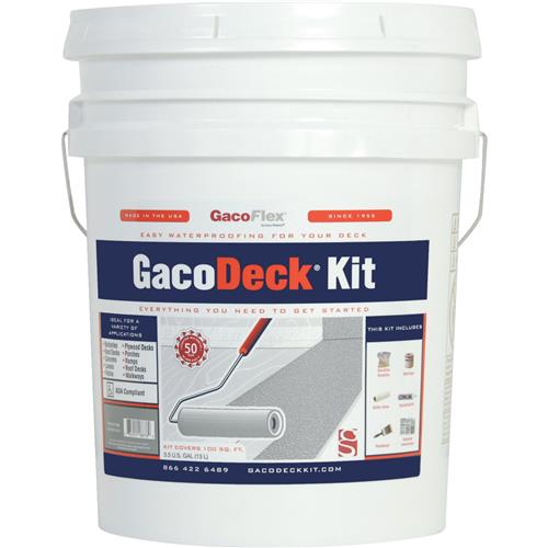 DK18 GacoFlex GacoDeck Elastomeric Deck Coating Kit