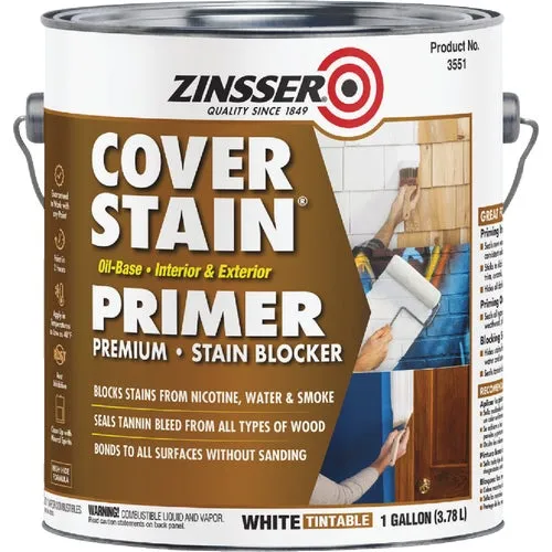 3550 Zinsser Cover-Stain VOC High Hide Oil-Base Interior/Exterior Stain Blocker Primer
