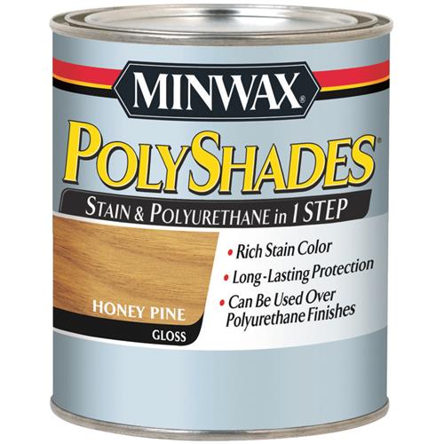 214104444 Minwax Polyshades Stain & Finish Polyurethane In 1-Step