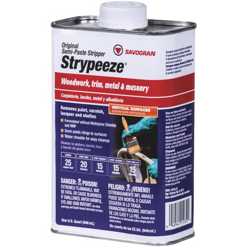 1233 Savogran Strypeeze Methylene Chloride Free Stripper