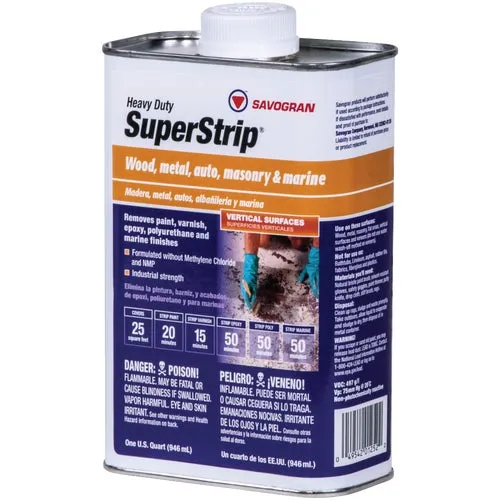 1252 Savogran SuperStrip Methylene Chloride Free Stripper
