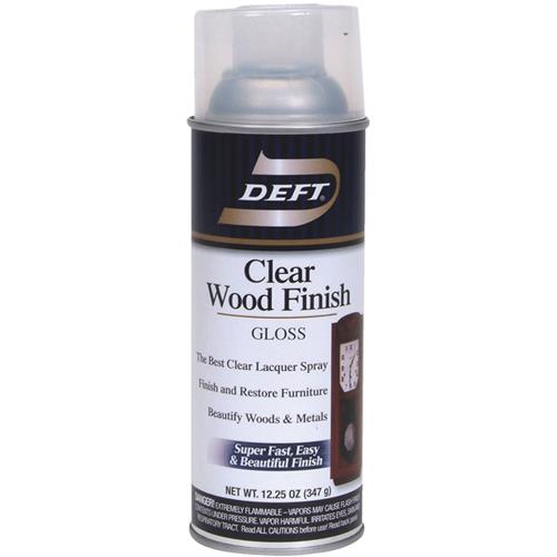 DFT010/54 Deft Clear Wood Finish Interior Spray Lacquer lacquer spray
