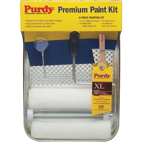 144811000 Purdy 6-Piece Painters Roller & Tray Set