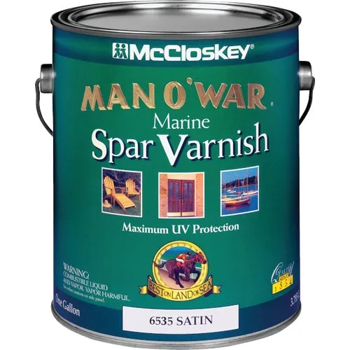 080.0006535.005 McCloskey Man OWar Low VOC Spar Interior & Exterior Varnish