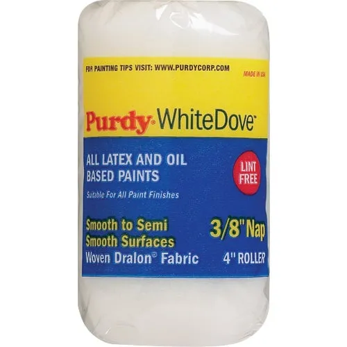 140786104 Purdy White Dove Woven Fabric Roller Cover
