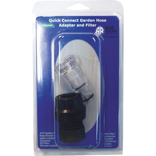 PW909103K-R AR Blue Clean Pressure Washer Quick Connect Socket Kit With Filter