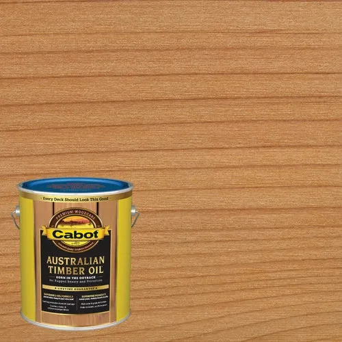 140.0019400.005 Cabot Australian Timber Oil Water Reducible Translucent Exterior Oil Finish