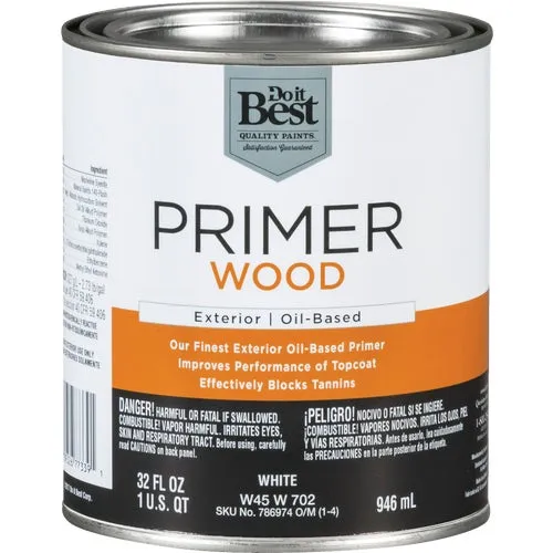 W45W00702-16 Do it Best Oil-Based Wood Exterior Primer