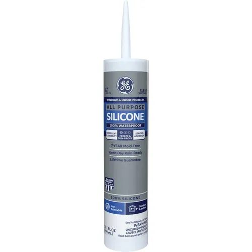 2749483 GE Silicone 1 All Purpose 100% Silicone Sealant