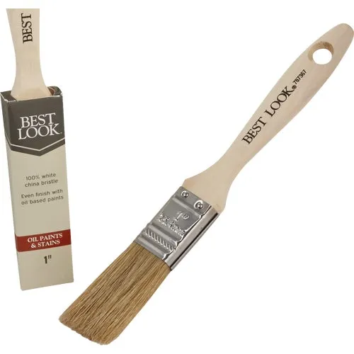 787367 Best Look White Natural China Bristle Paint Brush