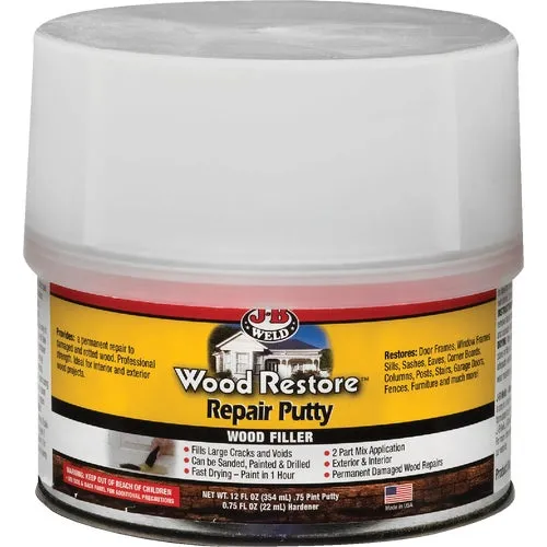 40003 J-B Weld Wood Restore Repair Wood Putty