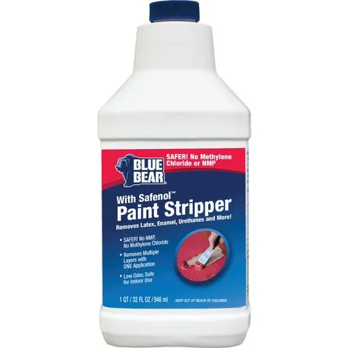 BBRSS6QMWT1 Blue Bear With Safenol Paint & Varnish Stripper
