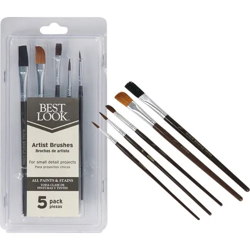790257 Best Look 5-Piece Artist Brush Set