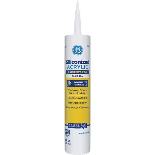 2733500 GE Painters Quick Dry Siliconized Acrylic Latex Caulk