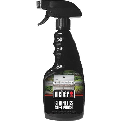 8029 Weber Stainless Steel Polish Barbeque Grill Cleaner