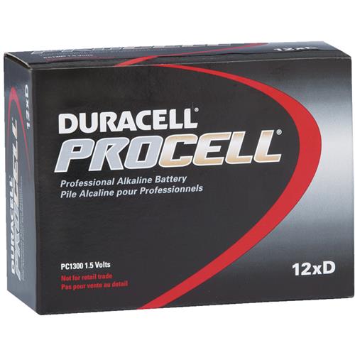 PC1300 Duracell ProCell D Alkaline Battery