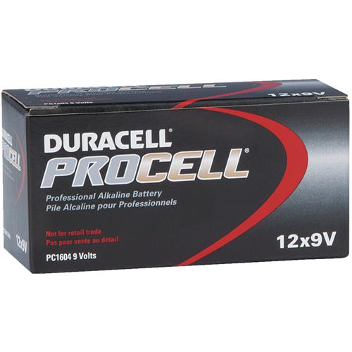PC1604 Duracell ProCell 9V Alkaline Battery