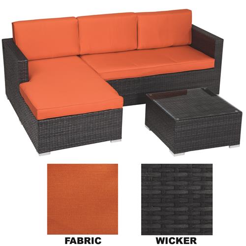 12629 Malibu Sectional Sofa Set outdoor sectionals