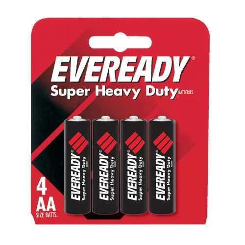 1215SW-4 Eveready Super Heavy Duty AA Carbon Zinc Battery