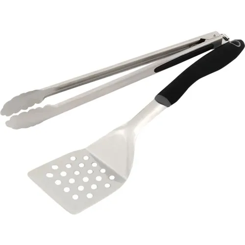 40008 GrillPro 2-Piece Soft Grip BBQ Tool Set