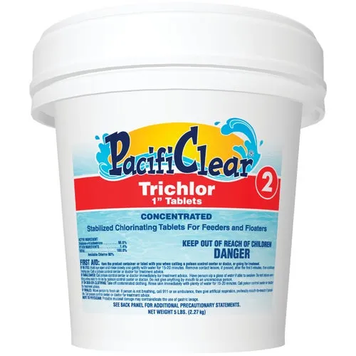 F001005040PC PacifiClear 1 In. Trichlor Chlorine Tablet