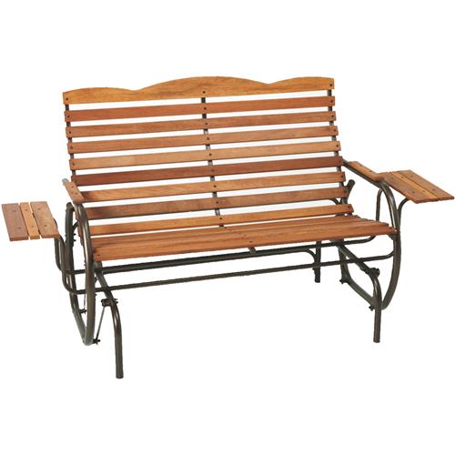 CG-45T Jack Post Country Garden Hi-Back Glider With Tray