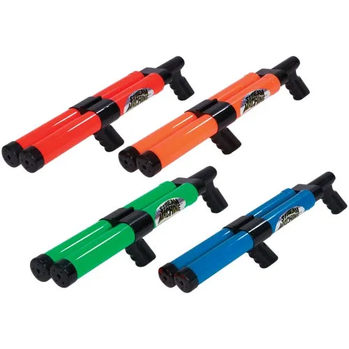 80009 Water Sports Double Barrel Stream Machine Water Launcher