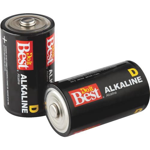 DIB837768 Do it Best D Alkaline Battery