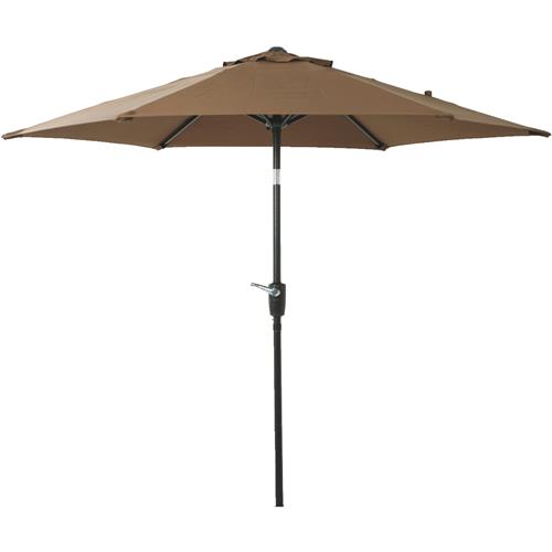 TJAU-004A-230-R Outdoor Expressions 7.5 Ft. Aluminum Tilt/Crank Patio Umbrella