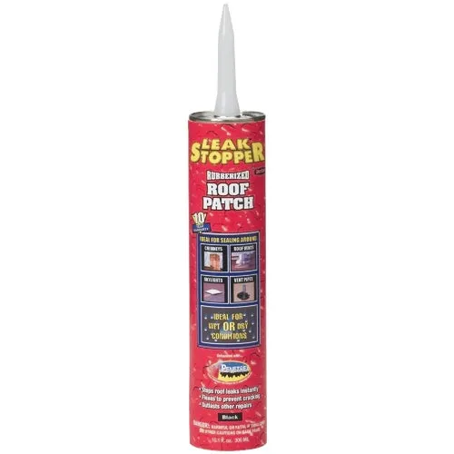 0319-GA Black Jack Leak Stopper Rubberized Roof Patch Image