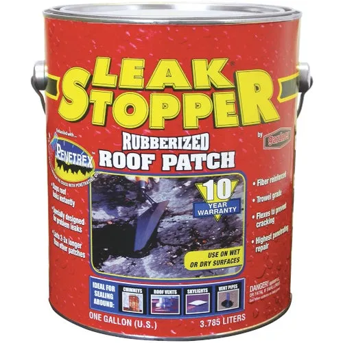 0311-GA Black Jack Leak Stopper Rubberized Roof Patch Image