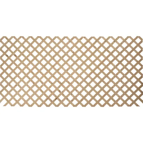 106026 Outdoor Essentials Wood Lattice Panel