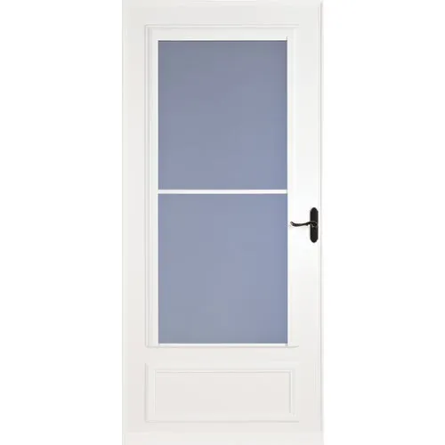 83085032 Larson Screenaway Lifestyle Mid View DuraTech Storm Door