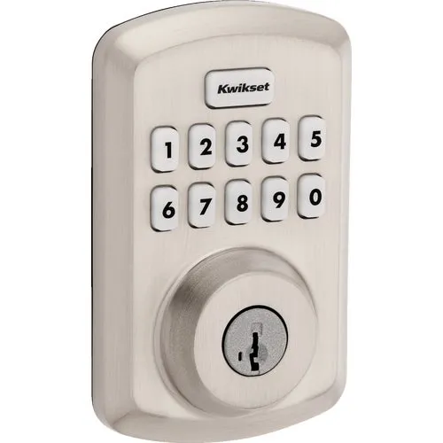 992500-002 Kwikset Powerbolt 250 10-Button Keypad Electronic Deadbolt Lock