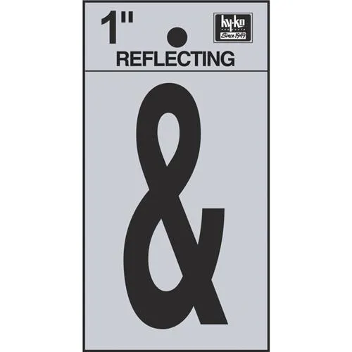 RV15-AMPERSAND Hy-Ko 1 In. Reflective Symbols Image
