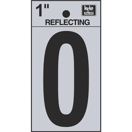 RV15-0 Hy-Ko 1 In. Reflective Numbers Image