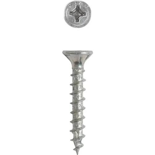 4101010000000 SPAX Flat Head Unidrive Zinc Steel Wood Screws