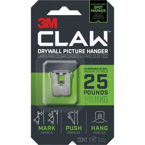 3PH25M-1ES 3M Claw Drywall Picture Hanger