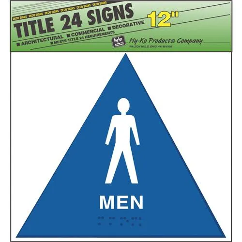 T-24M Hy-Ko Restroom Sign Image
