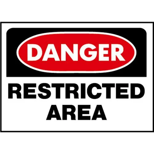 501 Hy-Ko Danger Sign Image