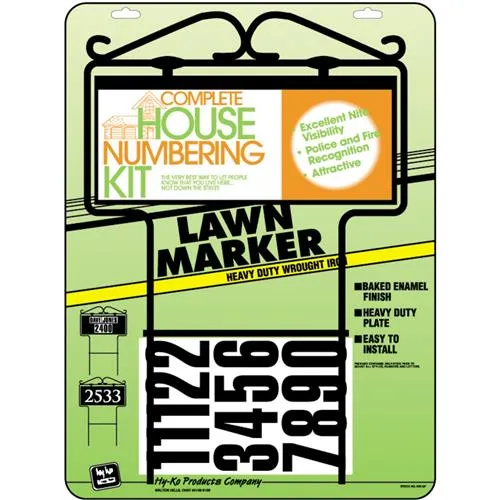 500-GF Hy-Ko Address Lawn Marker Image