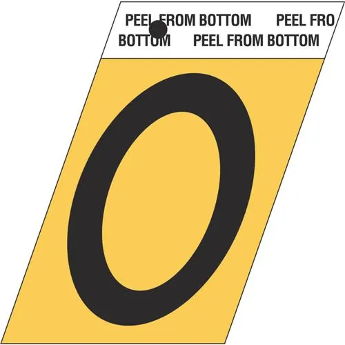 GR-10/0 Hy-Ko 1-1/2 In. Angle-Cut Numbers Image