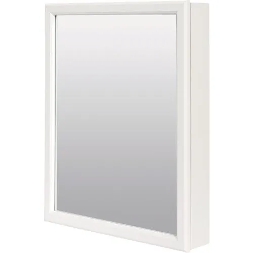 WRW2025 Zenith Single Mirror Framed Medicine Cabinet