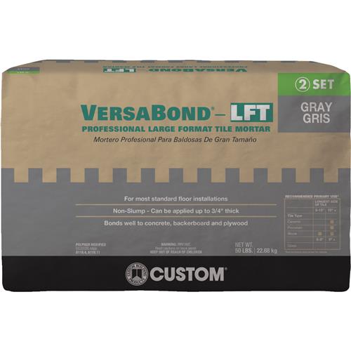 VBLFTMG50 Custom Building Products VersaBond LFT Mortar