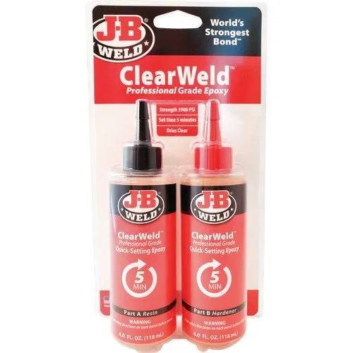 50240H J-B Weld ClearWeld Pro Epoxy