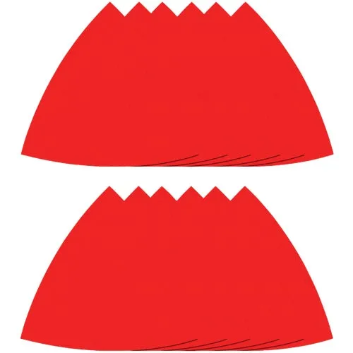 DCT318ASTH12G Diablo Assorted Grit Detail Triangle Sandpaper