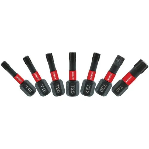 DTHV1-S7 Diablo 7-Piece Torx Security Impact Screwdriver Bit Set