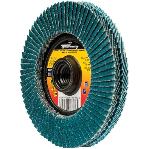 71924 Forney Type 29 Double-Sided Angle Grinder Flap Disc